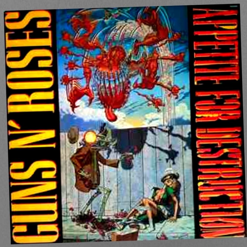 Guns N' Roses Appetite For Destruction Room Poster